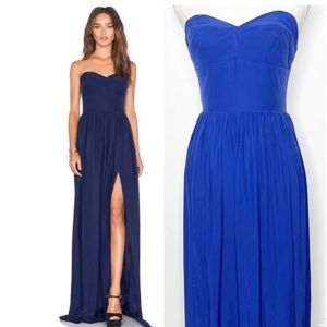 Amanda richard blue maxi dress